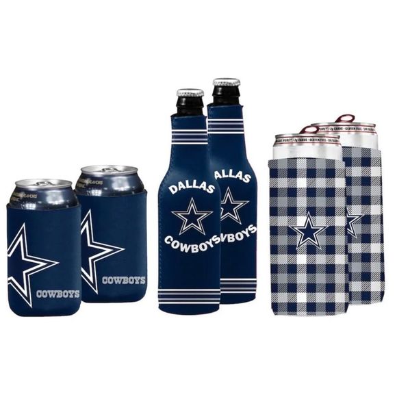 NFL Other - Dallas Cowboys 6-Piece Koozie Variety Pack
